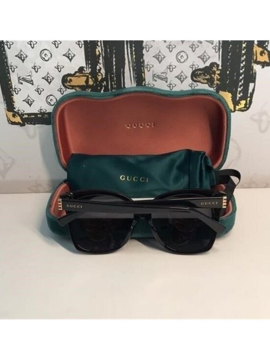 Stylish Black Sunglasses GG0459SA 001